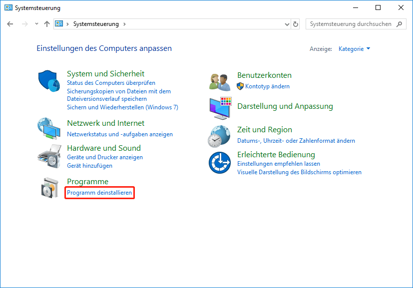 Не запускается панель управления windows 10