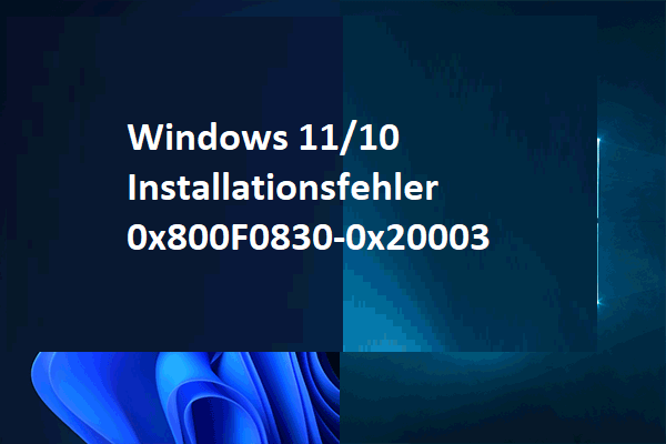 0x80073701 windows 11