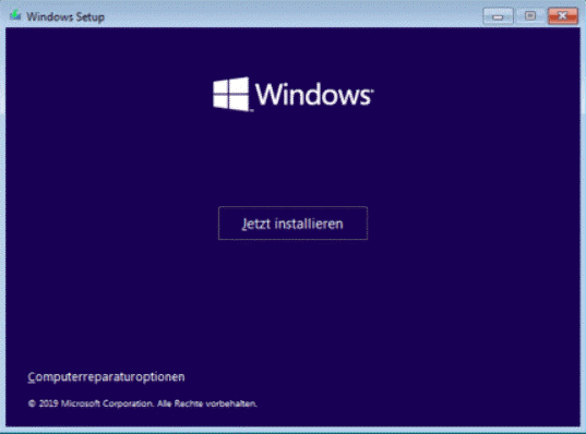  Installieren Sie Windows 11 über Installationsmedium