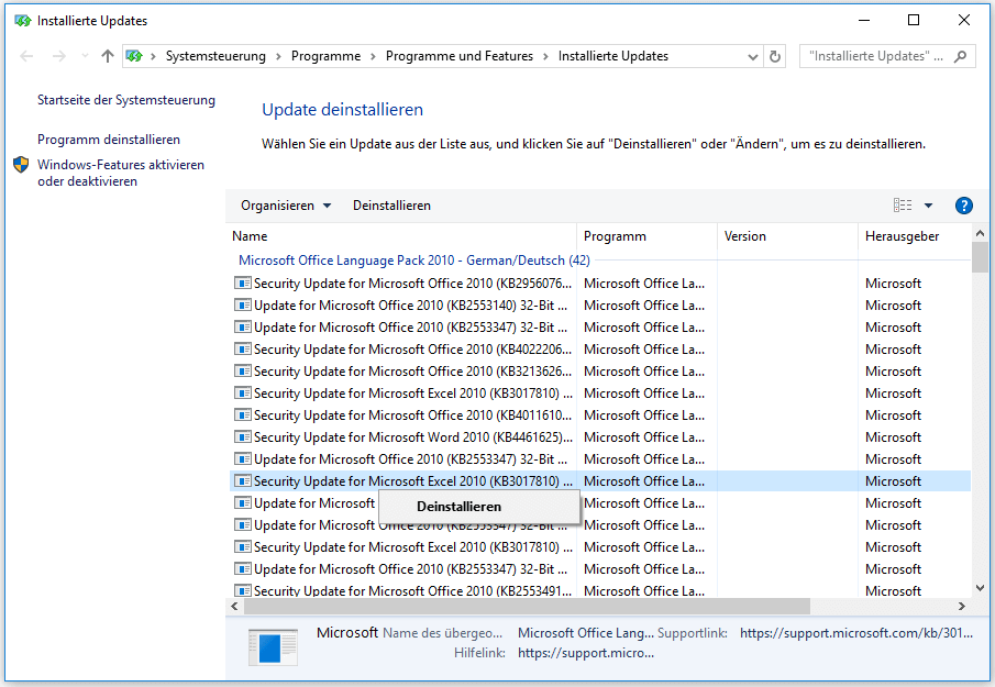 Updates auf Windows 10/11 PCs deinstallieren und erneut installieren MiniTool