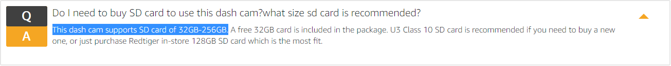 Anforderungen an die SD-Karte