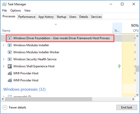 Einf hrung In WUDFHost exe Und Wie Man Es Stoppen Kann MiniTool