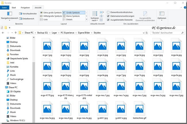 Windows 10 Thumbnails werden nicht angezeigt
