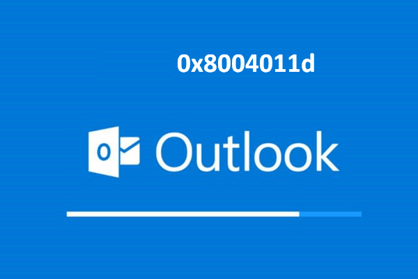 0x8004011d outlook 2016 сервер недоступен