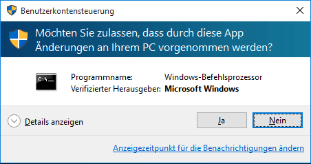 Windows-Befehlsprozessor