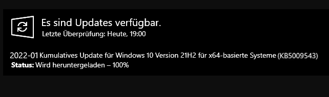 Windows 10 KB5009543
