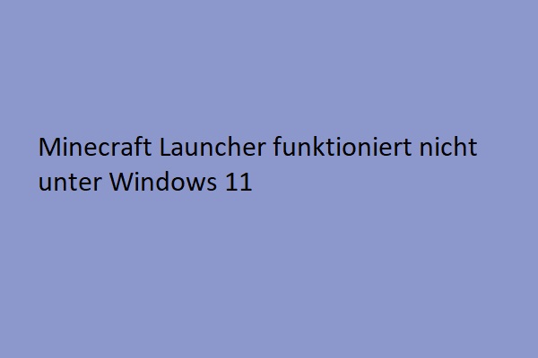 Launcher Main Exe Funktioniert Nicht Mehr Logitech (8 Wege) Minecraft Launcher funktioniert nicht unter Windows 11