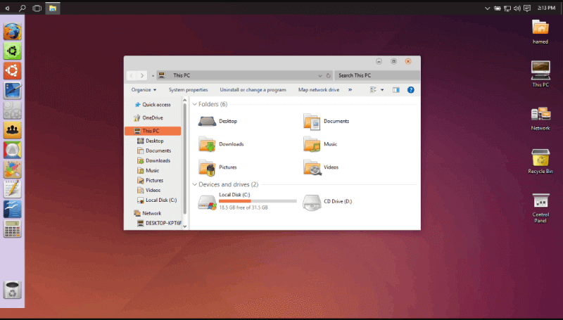 Ubuntu-Skinpaket