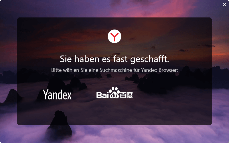 Yandex herunterladen