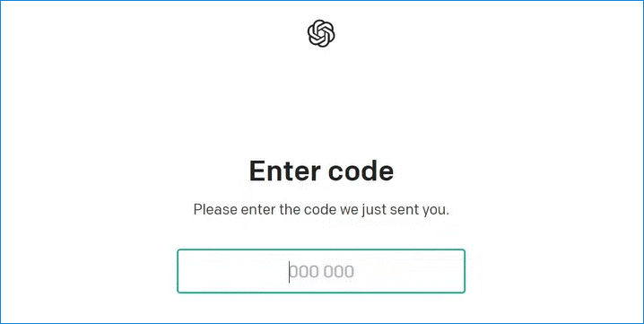 Code eingeben