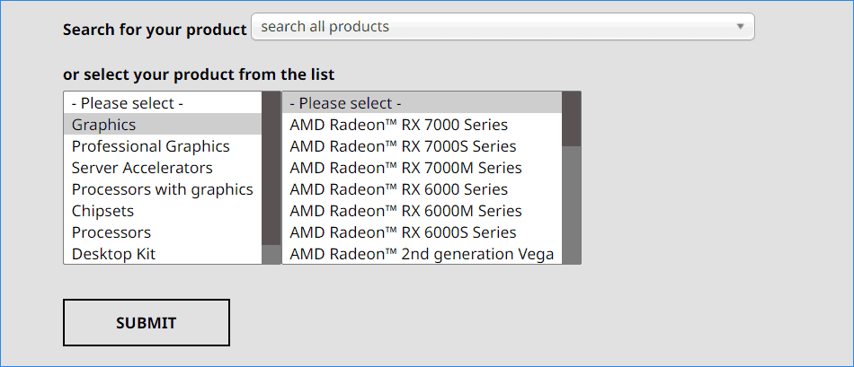 AMD-Grafiktreiber herunterladen